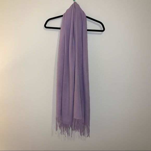 Pastel Lavender Long Scarf - Picture 6 of 10